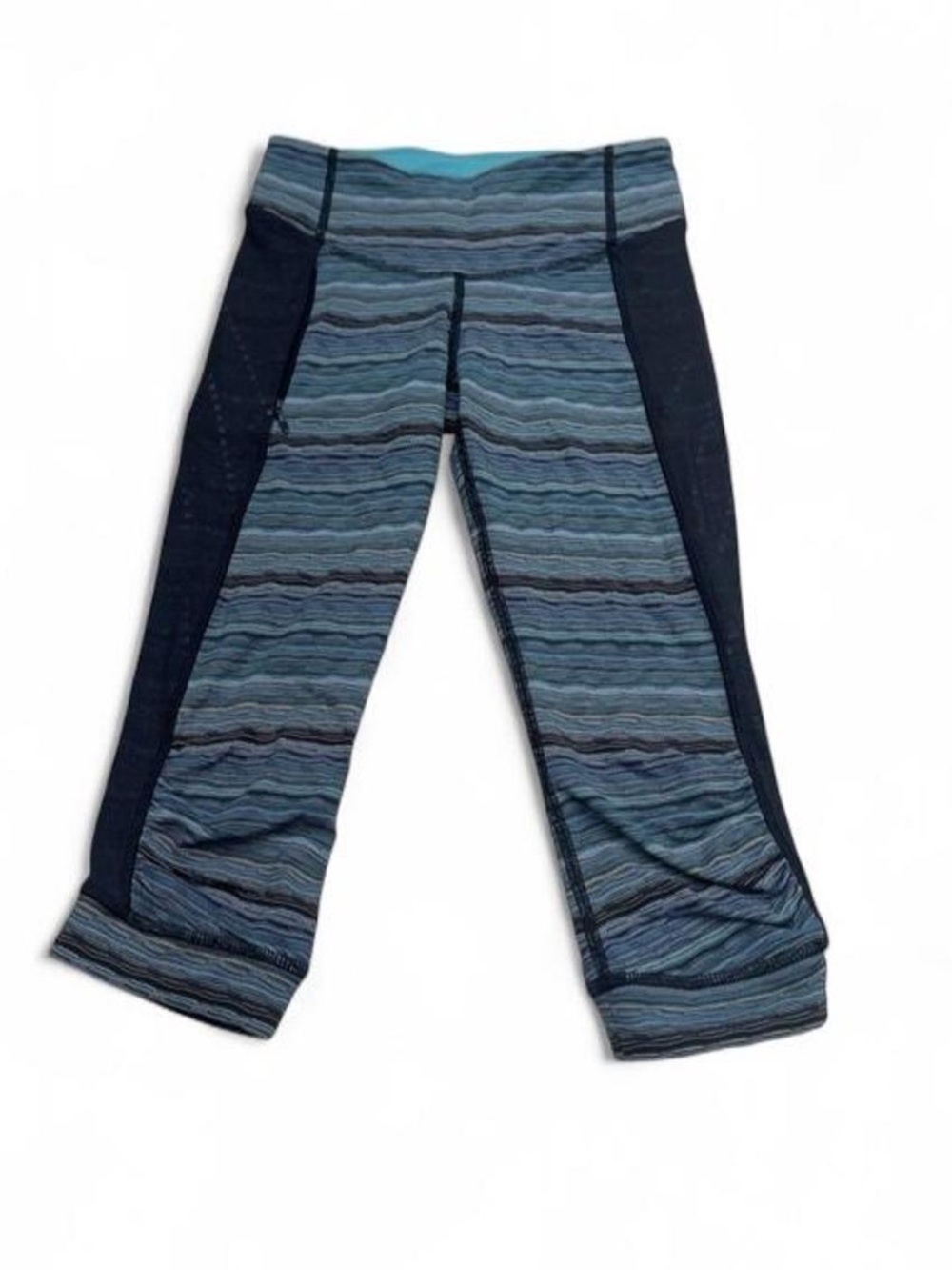 Lululemon Stop At Nothing Crop
Space Dye Twist Naval Blue Peacock Blue